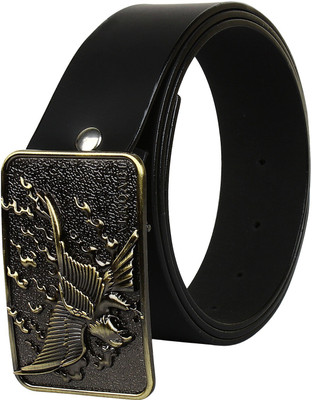 

Styles Creation Men Casual, Party, Evening Black, Gold Artificial Leather Belt, Black;copper