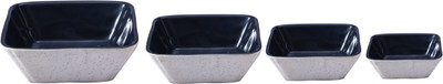 

Caffeine Serving Bowl Set Ceramic/Stoneware in Black Matte (1 Large, 1 Medium, 1 Semi-Medium & 1 Small Bowl) (Set of 4) Handmade by Caffeine Stoneware Bowl Set(Black, White, Pack of 4)