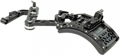 

CAMTREE Flexible Camera Shoulder Mount Support for DSLR DV Camera BMCC BMPC Sony Panasonic Camcorder 15mm Rail Rod Support (CH-FLX-SP) Camera Rig