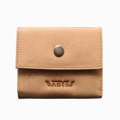 

ABYS Men Casual Tan Genuine Leather Wrist Wallet(24 Card Slots)