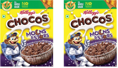 

Kellogg's Chocos Moons & Stars (Pack of 2)(700 g, Box, Pack of 2)
