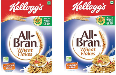 

Kellogg's All Bran Wheat Flakes (Pack of 2)(850 g, Box, Pack of 2)