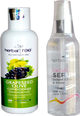 

HERBAL TREE GRAPESEED OLIVE CONDITIONER(Set of 2)