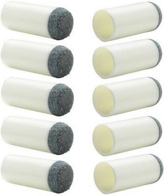 

HR GROUP SLIP ON CUE TIPS 10 MM FOR SNOOKER AND POOL CUE (10 PIECE) all purpose Snooker, Pool, Billiards Cue Stick(Plastic)