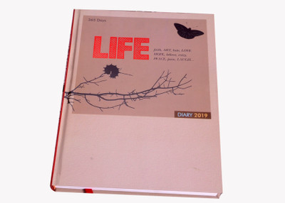 

noorani connects Regular Diary(2019, RED AND BROWN)