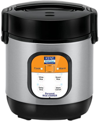 

Kent 16019 Electric Rice Cooker(0.9 L, BLACK, GREY)
