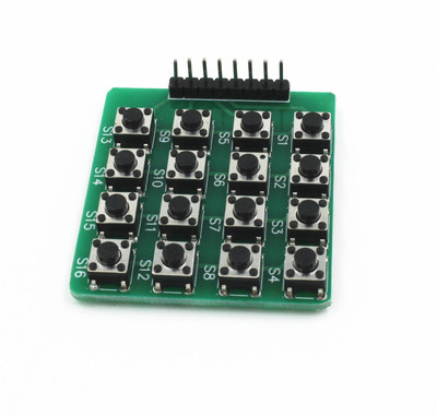 

REES52 4x4 Matrix Keyboard Module Electronic Components Electronic Hobby Kit