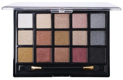 

Missrose Professional Make Up 15 Color Eyeshadows Shimmer 18gm (7001-078NT-01) 18 g(Multi Color)