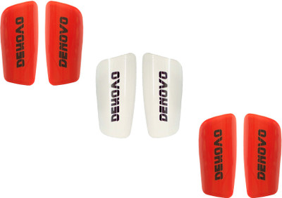 

MattZig Pro (3 Pairs) Football Shin Guard(, Red, White