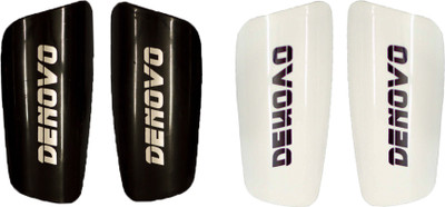MattZig Pro (2 Pairs) Football Shin Guard(, Black, White