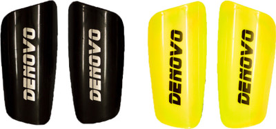 

DeNovo Proffesional (Two Pairs) Football Shin Guard(, Black, Yellow