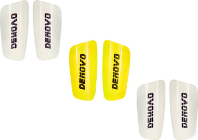 

MattZig Pro (3 Pairs) Football Shin Guard(, White, Yellow