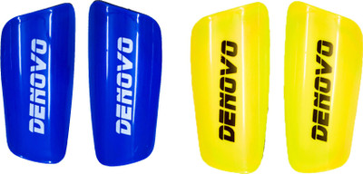 

DeNovo Proffesional (Two Pairs) Football Shin Guard(, Blue, Yellow