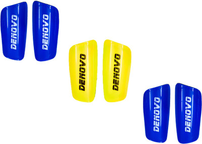 

DeNovo Proffesional (Three Pairs) Football Shin Guard(L, Blue, Yellow)