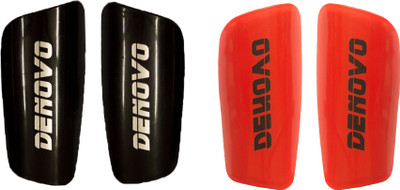 

MattZig Pro (2 Pairs) Football Shin Guard(, Black, Red