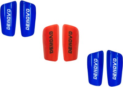 

DeNovo Proffesional (Three Pairs) Football Shin Guard(L, Blue, Red)