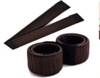 

Glorious hair styling donut bun maker french twist magic tool(black Hair Accessory Set(Black)