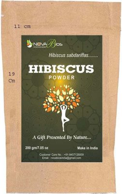 

Nova Bios QUALITY HIBISCUS POWDER 200gm(200 g)