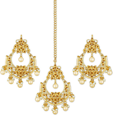 

Spargz Alloy Jewel Set(Gold)