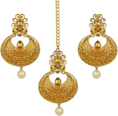 

Spargz Alloy Jewel Set(Gold)