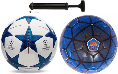 

Nice Hot Star Blue + FB Blue Football Combo with Pump Football Kit