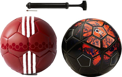 

Nice Red Sea + CFR-7 Football Combo With Durable Air Pump. Football Kit