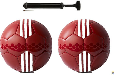 Alen CG Sea Red + Sea Red Football Combo With Durable Air Pump. Football Kit