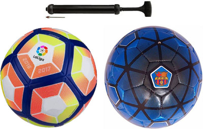 

Alen Lalinga + CFB Blue Football Combo With Durable Air Pump Football Kit