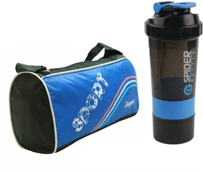 

Snipper Cobmo of Sport Blue bag and Blue Shaker Gym & Fitness Kit