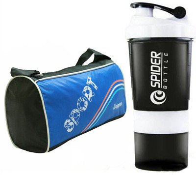 

Snipper Cobmo of Sport Blue bag and White Shaker Gym & Fitness Kit