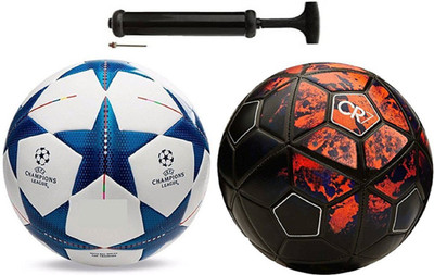 

Nice Hot Star Blue + 7 FCR Football Combo With Pump Football Kit
