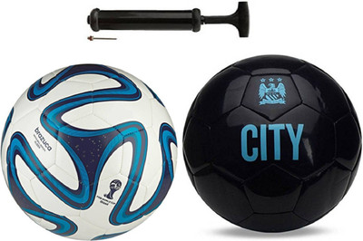 

Unik Bazuka Blue + ViceCity Black Combo Football + Pump Football Kit