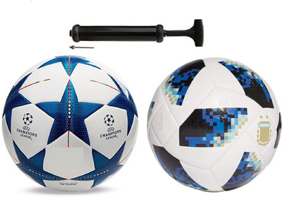 

Nice Hot Star Blue + Startel 18 Blue Football Combo With Pump Football Kit
