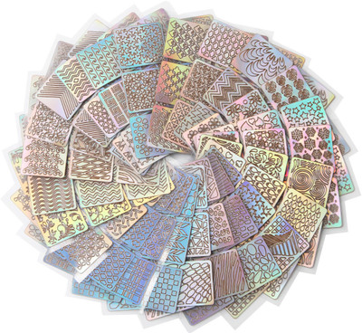 

Generic Nail art Stencils(Silver)