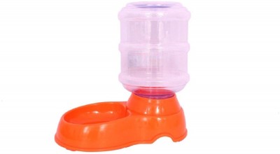 

SRI Water Dispenser for Dog and Cat, Orange Round Plastic Pet Bottle(NA ml Orange)