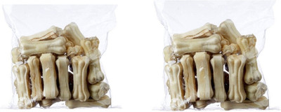 

SAWAY White Press Bone Digestible Calcium Dog Treat (4 Inch 2kg Pack ) Chicken, Beef Dog Chew(2 kg, Pack of 2)