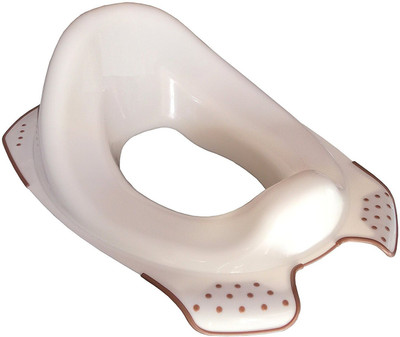 

IndusBay Potty Training Toilet Seat Cover for kids - Anti Slip - Comfortable & Safe for Toddlers & Babies - White Potty Seat(White)