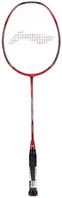 

Li-Ning RZ 95 Razor Series Red, Black Strung Badminton Racquet(G2 - 3.75 Inches, 86 g), Black;red