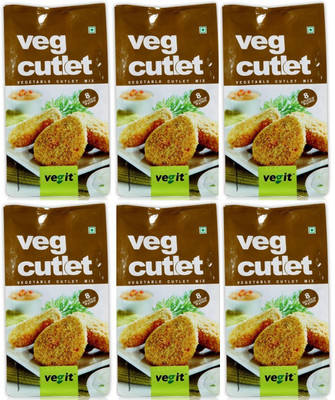 vegit Veg Cutlet (Pack of 6) 160 g
