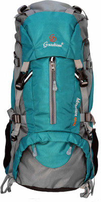 

GRANDIOSE 45+5 Teal Blue Hiking Backpacks and Rucksack bags (GTB65002TB) Rucksack - 50 L(Blue)