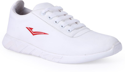 

CLOSHO White Casual Shoes For Men(White
