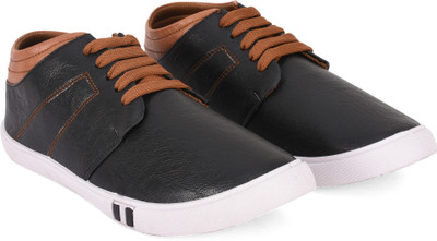 

Clickplick Casuals For Men(Black, Brown