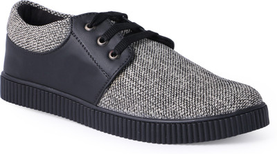 

CLOSHO Grey Casual Shoes Sneakers For Men(Grey, Black