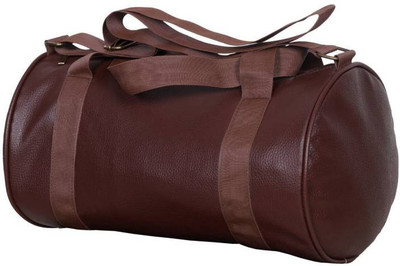 

Snipper Brown Leatherite Gym Bag(Brown, Kit Bag)