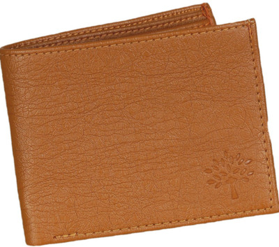 

COST TO COST Men Casual Tan Artificial Leather Wallet(8 Card Slots), Brown