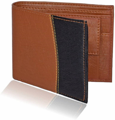 

Wildantler Boys Casual Tan Artificial Leather Wallet(6 Card Slots), Multicolor