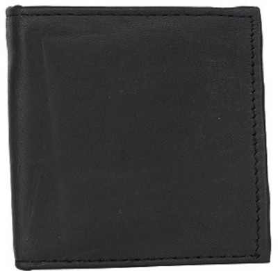 ASPEN LEATHER Men Black Genuine Leather Card Holder(6 Card Slots)