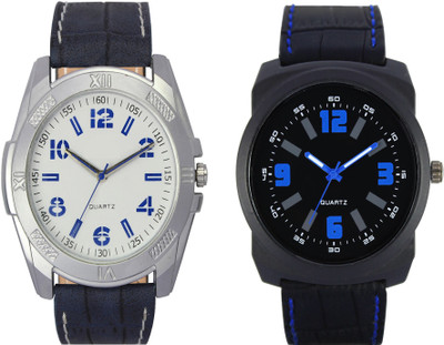 

CLOUDWOOD VL24_32 Combo of 2 Designer Analog Combo Watch - For Men