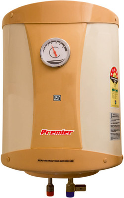 

Premier 15 L Storage Water Geyser(Grey, BROWN & WHITE, G- CRYSTA), Brown & white;grey
