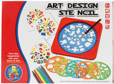 

Planet of Toys Art Design Painting Set With Color Pens For Kids, Children